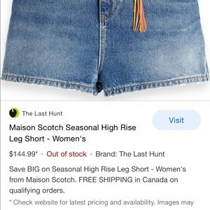 Scotch and Soda shorts denim